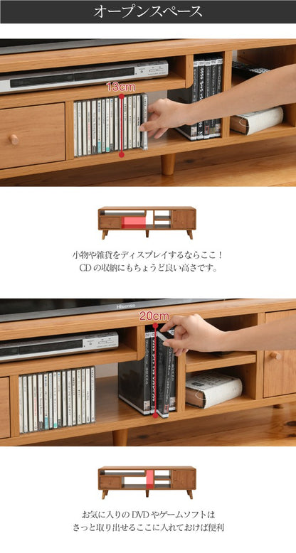テレビ台幅110テレビボード薄型40型奥行30高さ35.5ローボードロータイプテレビラック北欧収納36型脚付き木目木製ひとり暮らしワンルーム