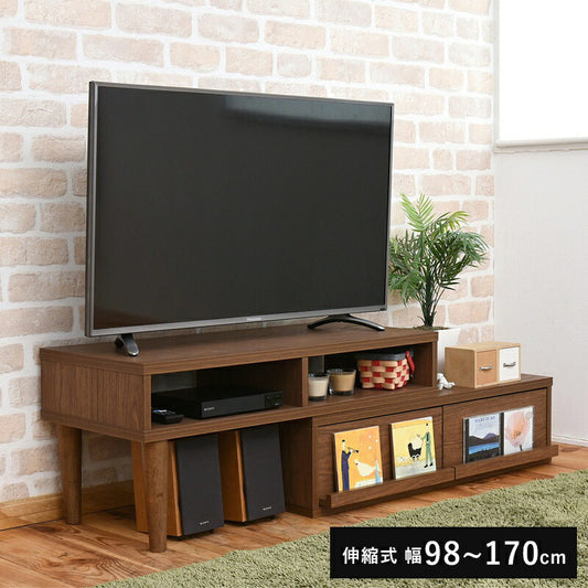 ローボードテレビ台テレビボードテレビラック伸縮テレビ台コーナーテレビ台40型対応配線すっきりコーナーにも壁面にも自由自在北欧リビングボード