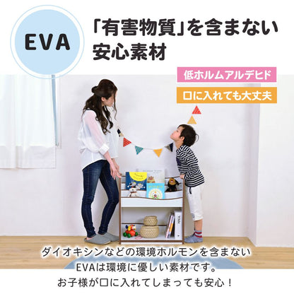 絵本ラックロータイプ絵本棚おもちゃ箱マガジンラック木製スリムおもちゃ収納ラックコンパクト子供用本棚薄型おもちゃ収納整理箱おもちゃラック