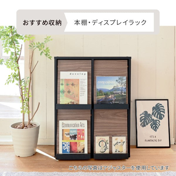 サイドボードモダンキャビネット扉付きディスプレイラックスリムディスプレイ収納コンパクトキャビネットミッドセンチュリー幅60リビング収納a4
