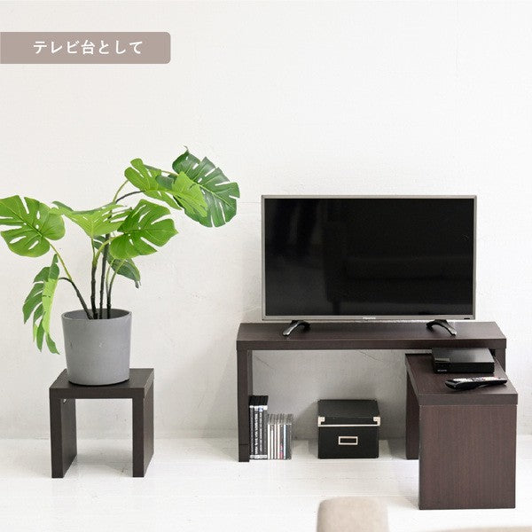 ネストテーブル北欧コの字テーブルコの字什器リビングテーブルおしゃれセンターテーブル一人暮らしシェルフロータイプテレビ台組み合わせ