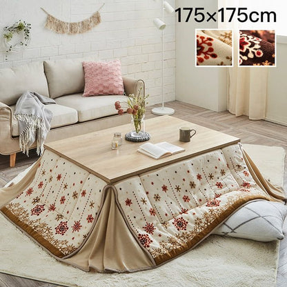 こたつ布団こたつ掛け布団正方形薄手こたつ70×7075×75ノルディック洗える省スペースおしゃれ掛け布団175×175大判薄掛け北欧ふわふわ薄掛けコタツ布団カバー布団暖かい軽いテーブル用リビング炬燵