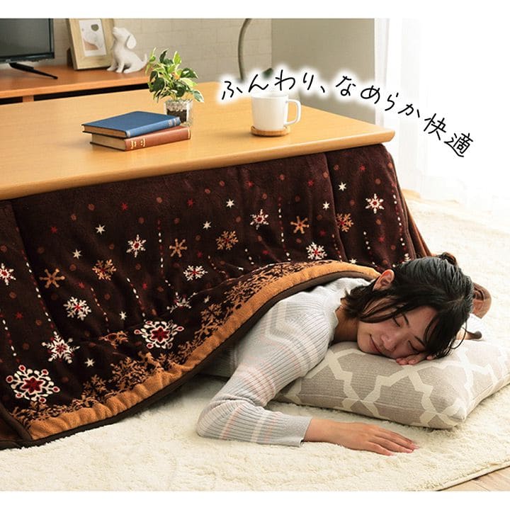 こたつ布団こたつ掛け布団正方形薄手こたつ70×7075×75ノルディック洗える省スペースおしゃれ掛け布団175×175大判薄掛け北欧ふわふわ薄掛けコタツ布団カバー布団暖かい軽いテーブル用リビング炬燵