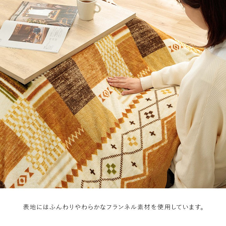 こたつ掛け布団上掛け