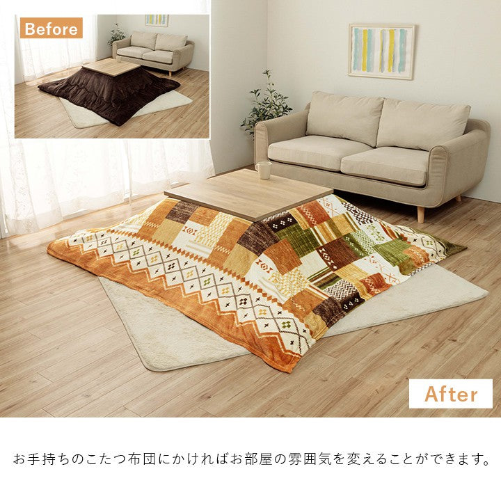 こたつ掛け布団上掛け