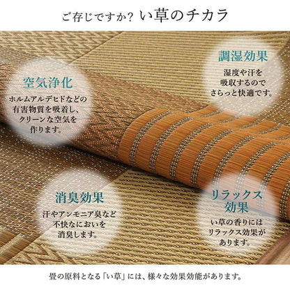 い草カーペットい草ラグ2畳国産本間上敷きい草カーペットラグいぐさ畳夏用日本製おしゃれ抗菌防臭サイズ二畳夏正方形ござ上敷き畳ラグマットカバー拭けるペットオールシーズン通年涼しい