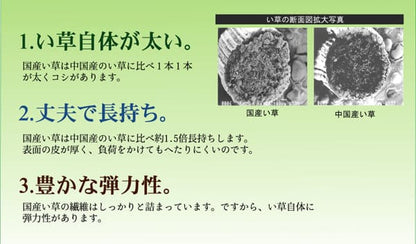 い草ラグラグいぐさ2畳国産ウレタン厚手裏貼りい草カーペット夏用い草カーペット日本製クッションおしゃれ抗菌防臭ござ夏正方形ラグマットカバー拭けるペットオールシーズン通年涼しい