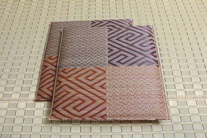座布団クッション和風業務用厚手大きめ座る用四角正方形おしゃれ和ウレタン厚い疲れない大きいアジアン2枚セット55×55