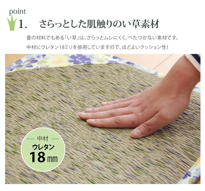 チェアパッド座布団クッション四角40紐付き座る用椅子用おしゃれ椅子北欧子供椅子用クッションオフィス和風い草2個セット