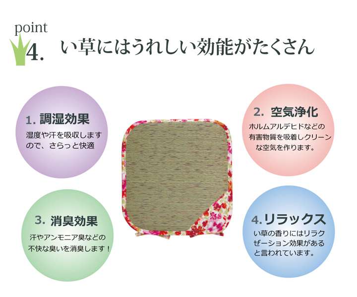 チェアパッド座布団クッション四角40紐付き座る用椅子用おしゃれ椅子北欧子供椅子用クッションオフィス和風い草2個セット