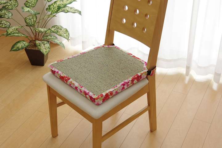 チェアパッド座布団クッション四角紐付き厚手座る用椅子用おしゃれ椅子北欧子供椅子用クッションオフィス和風い草