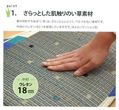 チェアパッド座布団クッション四角40紐付き座る用椅子用おしゃれ椅子北欧子供椅子用クッションオフィス和風い草2個セット