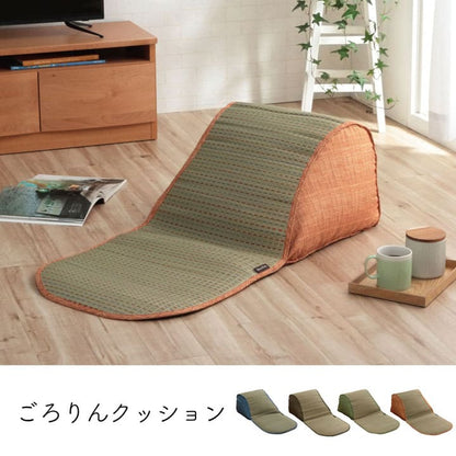 クッション背もたれ寄りかかり三角ごろ寝腰当てクッション背当て枕厚手い草大きい背中あて枕代わりリラックスソファうつ伏せおしゃれかわいい読書パソコンお昼寝寝れるソファー本リビング寝