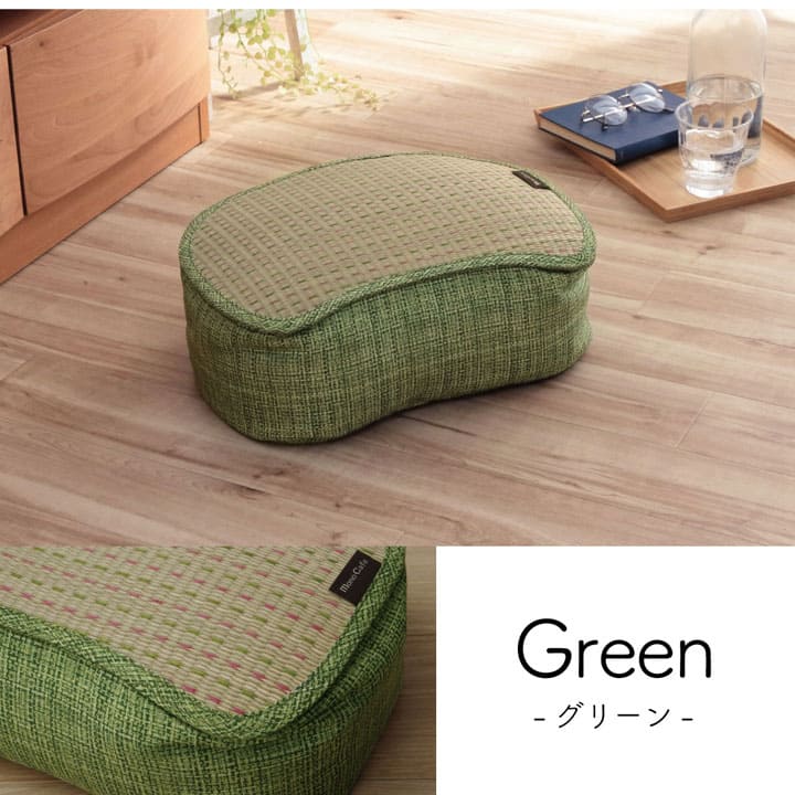 クッション膝の上スマホ読書テレビごろ寝背当て枕厚手い草小さいスツール枕代わりリラックスソファうつ伏せおしゃれ肘置きかわいい