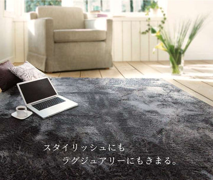 ラグラグマット円形洗える3畳おしゃれカーペット丸形丸シャギー冬年中洗濯絨毯防音2畳北欧安い6畳滑り止め100×150