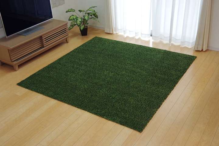 ラグカーペット2畳洗える3畳シャギー絨毯無地おしゃれラグマット洗濯防音長方形モダン格安シンプル130×185