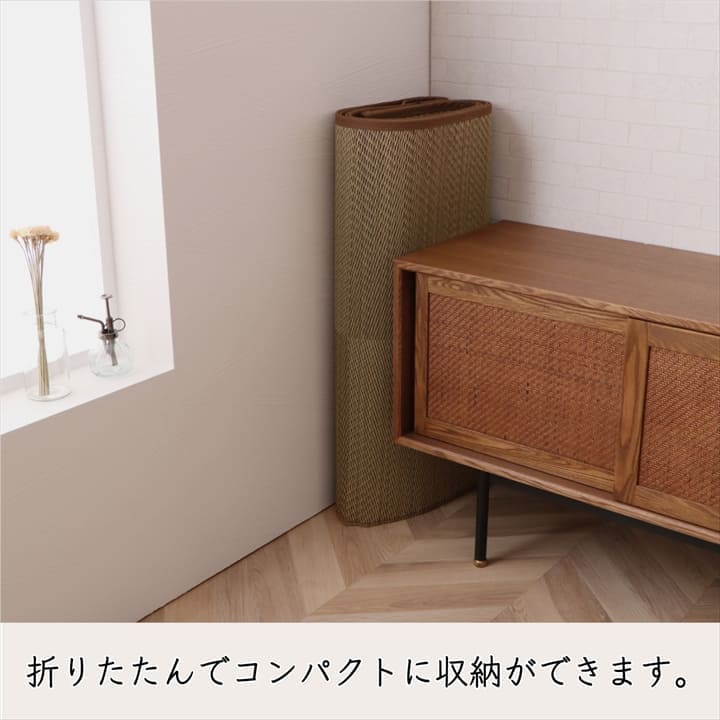 カーペット3畳江戸間夏い草ラグ夏用ペット日本製拭ける国産厚手子供天然素材おしゃれ長方形通年オールシーズンいぐさ和風抗菌防臭猫対応薄いひんやり通気性一年中ペット対応子供部屋春
