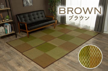 い草ラグラグいぐさ2畳江戸間裏貼りい草カーペット夏用い草カーペット上敷きクッション畳おしゃれ抗菌防臭サイズござ夏上敷き畳正方形ラグマットカバー拭けるペットオールシーズン通年涼しい