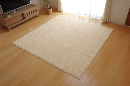ラグカーペット3畳おしゃれ洗える6畳北欧安い冬絨毯年中ラグマット洗濯防音シャギー冬用長方形190×240