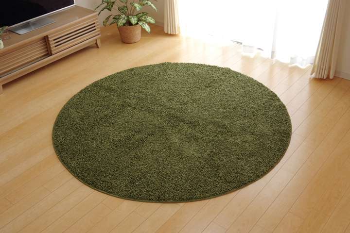 ラグラグマット円形180洗える3畳おしゃれカーペット丸形丸シャギー冬年中洗濯絨毯防音2畳北欧安い6畳