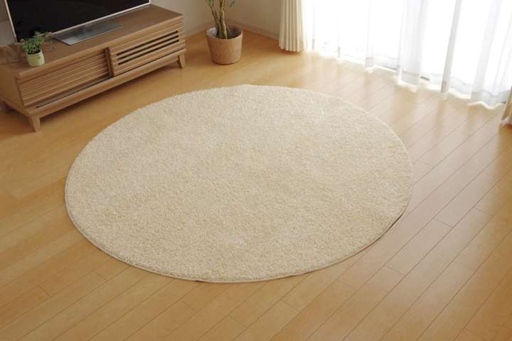 ラグラグマット円形180洗える3畳おしゃれカーペット丸形丸シャギー冬年中洗濯絨毯防音2畳北欧安い6畳
