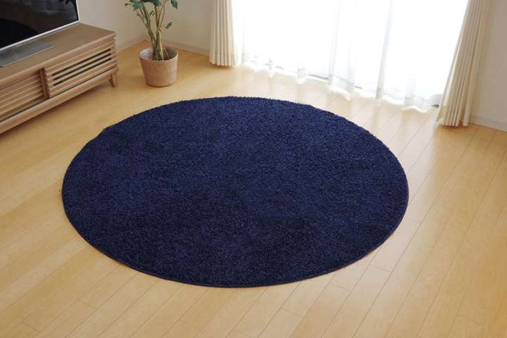 ラグラグマット円形180洗える3畳おしゃれカーペット丸形丸シャギー冬年中洗濯絨毯防音2畳北欧安い6畳