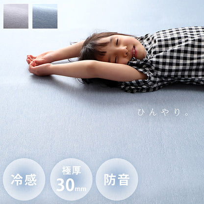 ラグ冷感ラグ冷感ひんやり夏2畳接触冷感厚手極厚防音滑り止め正方形夏用カーペットおしゃれメッシュ涼しい無地通気性ウレタン子供春冬通年リビングソファシンプルかわいいオールシーズン