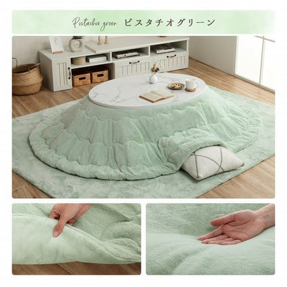 こたつ布団こたつ掛け布団楕円185×225無地洗える薄手洗濯こたつおしゃれ掛け布団大判韓国風円形リバーシブル抗菌防臭丸65×10575×120北欧コタツ布団カバー布団暖かい軽いテーブル用リビング炬燵新生活コンパクトかっこいい可愛い