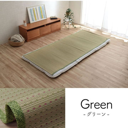 敷きパッドシングル夏寝ござい草ゴム寝具シーツ敷パッドクールおしゃれ90×200春ずれない置くだけさらさらコンパクト小さめ敷きマット通年オールシーズン汗敷きパットマットレスベッド春夏冬