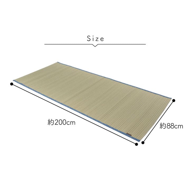 敷きパッドシングル夏寝ござい草ゴム寝具シーツ敷パッドクールおしゃれ90×200春ずれない置くだけさらさらコンパクト小さめ敷きマット通年オールシーズン汗敷きパットマットレスベッド春夏冬