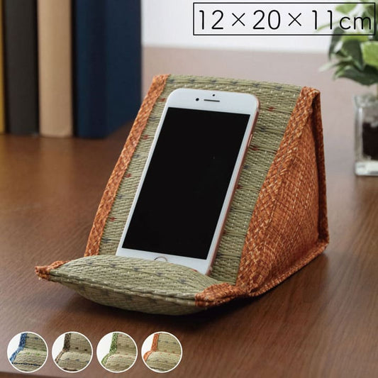 スマホスタンドおしゃれ携帯い草小型コンパクト卓上机部屋ゲームデスクスマホスタンドい草小さい