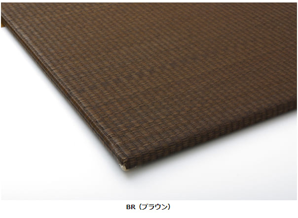置き畳国産フローリング70×70床暖房対応ユニット畳い草彩黒畳日本製防音ジョイントおしゃれいぐさ厚手70サイズペットユニット畳モダン敷くだけ賃貸団地diy見切りインテリア組み合わせ