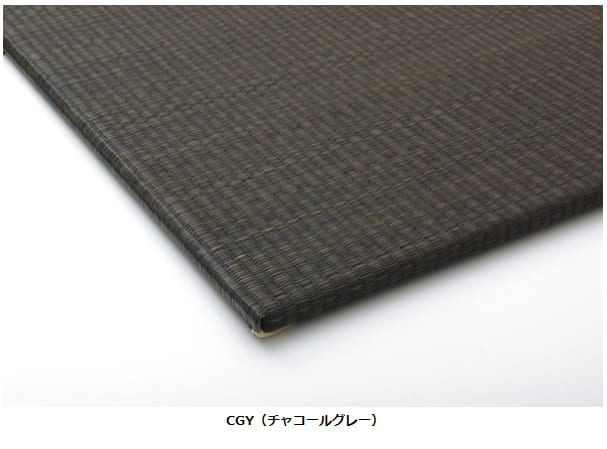 置き畳国産フローリング70×70床暖房対応ユニット畳い草彩黒畳日本製防音ジョイントおしゃれいぐさ厚手70サイズペットユニット畳モダン敷くだけ賃貸団地diy見切りインテリア組み合わせ