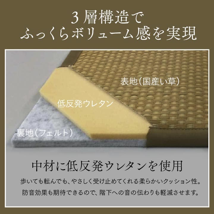 置き畳国産フローリング床暖房対応ユニット畳い草6枚セット畳日本製防音ジョイントおしゃれいぐさ厚手82cm縁ありサイズペット正方形ござモダン敷くだけ賃貸団地diy見切りインテリア組み合わせ