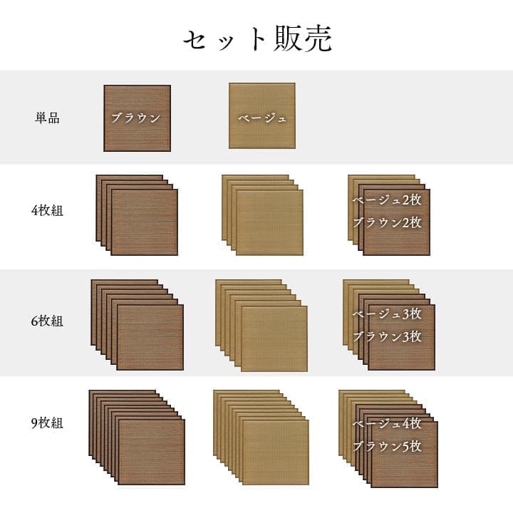 置き畳国産フローリング床暖房対応ユニット畳い草9枚セット畳日本製防音ジョイントおしゃれいぐさ厚手82cm縁ありサイズペット正方形ござモダン敷くだけ賃貸団地diy見切りインテリア組み合わせ