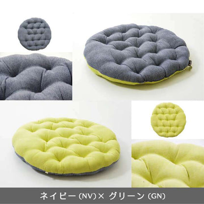 座布団クッション丸洗えるおしゃれ厚手大きめふかふか厚い子供疲れない座る用丸型ピンクグリーン北欧55