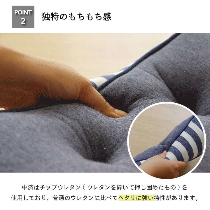 クッション腰当て低反発おしゃれ40背もたれ腰高反発北欧もちもちもっちり背中椅子用リビング厚手かわいい枕足