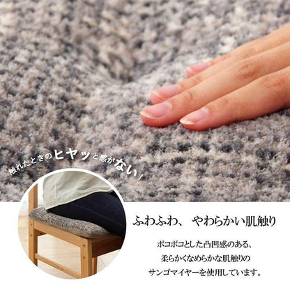 クッション座布団椅子用厚手座る用40×40シートおしゃれ北欧ふわふわかわいいフロアチェア正方形オフィス厚め紐付き椅子モダン40cm