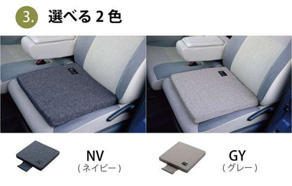 カー用品クッション座布団車用車シートクッション車用品低反発40×40北欧厚手シートおしゃれマット洗える座る用疲れない