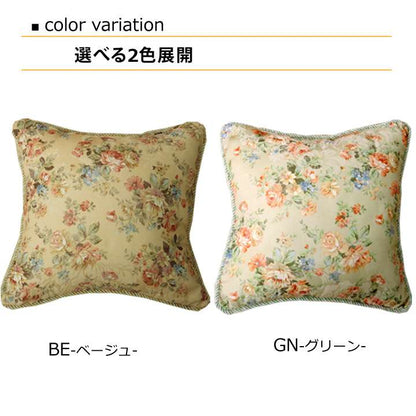 クッション45×45おしゃれ洗える枕花正方形ソファ洗濯子供大きい北欧子供部屋ふわふわリビング45厚手かわいい四角まくら