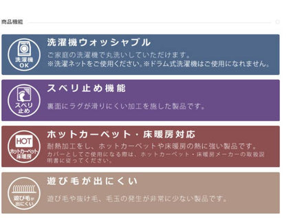 キッチンマットおしゃれ北欧50180洗える滑り止め50×180花柄安い床暖房滑らない台所マットグレーネイビー黄色赤