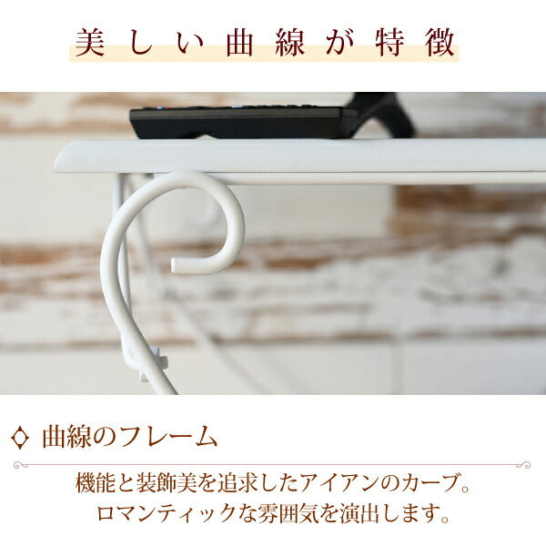 ヨーロッパ風ロートアイアン家具テレビ台テレビボードコンパクト40型対応幅90奥行42テレビラックアイアン脚アンティーク風