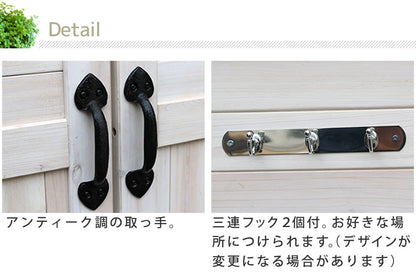 三角屋根収納庫【送料無料物置倉庫収納庫天然木木製庭物入れおしゃれ大型北欧ナチュラルガーデニングキャンプスポーツ屋外家具ライトブラウンホワイト】