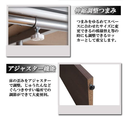ワードローブ収納カーテンクローゼット伸縮大容量大型日本製ハンガーラックスリムスリム目隠し伸びる置き型おしゃれ洋服衣類洋服掛け伸縮式スライド薄型アイアンスチール木製ワイド幅広格安