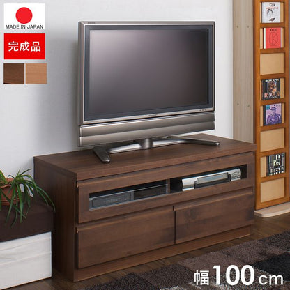 テレビ台ローボードおしゃれTV台完成品日本製100収納テレビボード木製32型扉収納付き引き出し木目調40インチ32インチ