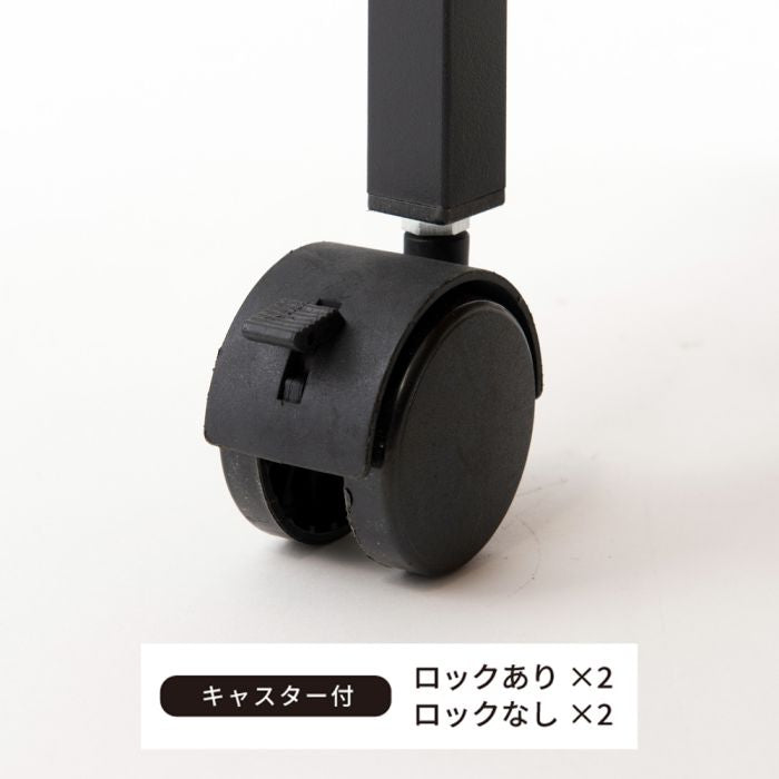 サイドワゴンラックキャスター付き木製2段スリムワゴン薄型スチールデスクローコンパクトデスクワゴン収納a4オフィスおしゃれシェルフヴィンテージテーブル低め移動アイアンデスク横
