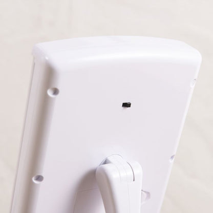 鏡ミラー卓上三面鏡拡大鏡ライト付きled折りたたみ角度調整四角シンプル姿見卓上ミラーコンパクト化粧メイク小さいスタンドおしゃれ卓上鏡ライト折り畳みミニ女優ミラー小さい軽量白黒