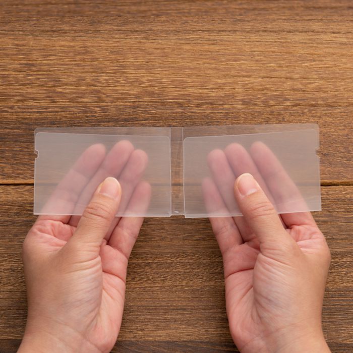 マスクケース携帯用薄型折りたたみ収納シンプル二つ折り無地持ち運び小さい大きめ子供メンズ携帯おしゃれマスク入れマスク収納2枚セット小学校コンパクトスリムアウトドア子ども防水