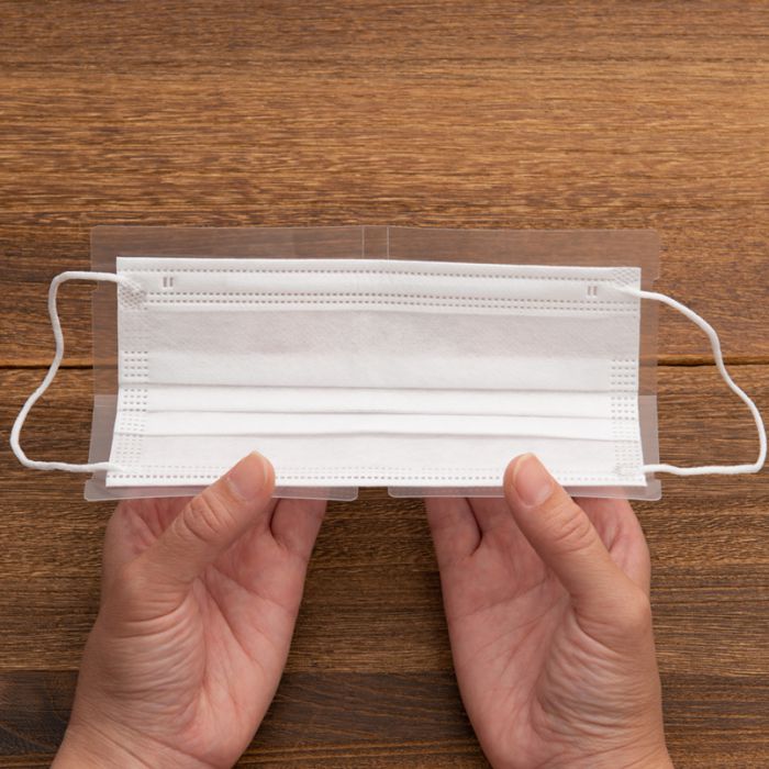 マスクケース携帯用薄型折りたたみ収納シンプル二つ折り無地持ち運び小さい大きめ子供メンズ携帯おしゃれマスク入れマスク収納2枚セット小学校コンパクトスリムアウトドア子ども防水