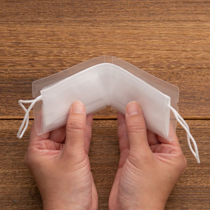 マスクケース携帯用薄型折りたたみ収納シンプル二つ折り無地持ち運び小さい大きめ子供メンズ携帯おしゃれマスク入れマスク収納2枚セット小学校コンパクトスリムアウトドア子ども防水